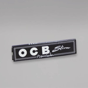 OCB Slim Premium Longpaper, Heftchen mit 32 Blättchen