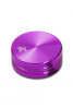 Alu Grinder, violett anodisiert, 2-teilig, 40 mm