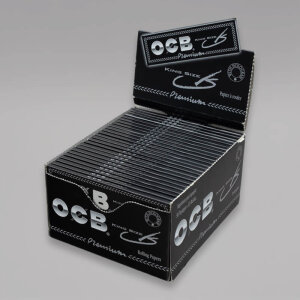 OCB Premium King Size, extra große Longpaper, Box...