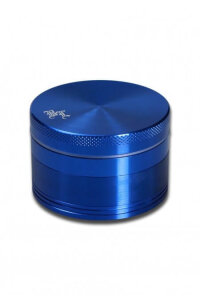 Alu Grinder, 4-teilig, blau anodisiert, 62 mm