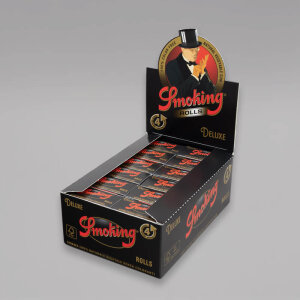 Smoking Rolls DeLuxe, Endlospaper 44 mm x4 m, Box...