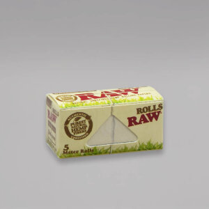 RAW Organic Rolls 5 m, Box à 24 Rollen