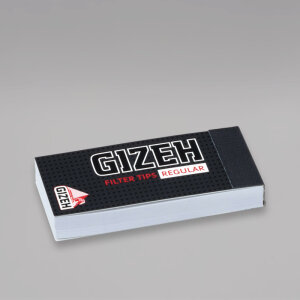 Gizeh Filter Tips Regular, Box à 24 Heftchen