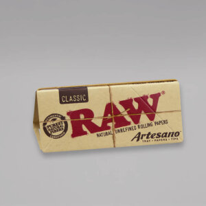 RAW Artesano KingSize Slim mit Tips und Tray Box à 15...