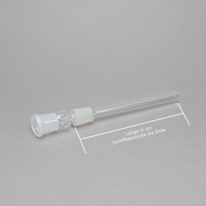 Kupplung, Glas, 18,8er Schliff 11 cm