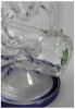 Black Leaf Recycler Glaspfeife mit Trommeldiffusor, 21,5 cm, 14,5er Male