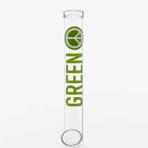 Greenline Glasbong Greenpeace, 19 cm