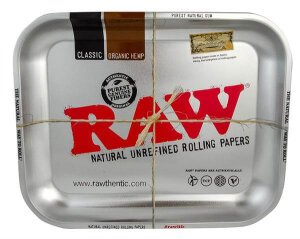 RAW Rolling Tray, Steel Metallic, verschiedene...