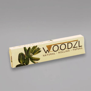 Woodzl Natural Rolling Longpapers inkl. Tips und Rolling...