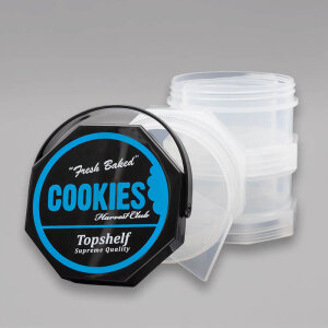Cookies Storage Jar Regular, 3 Aufbewahrungsdosen, Transparent