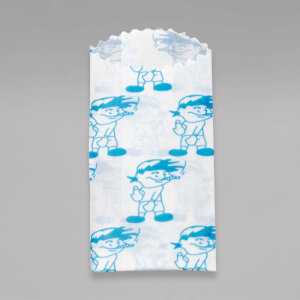 Tütchen aus Pergamentpapier, Blue Boy, 35 x 76 mm, 600 Stück