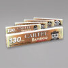 Cartel Rolling Papers aus Bambus mit Tips, 130 mm, Heftchen mit 32 Blättchen