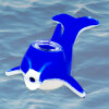 BHO Silikonpfeife Dolphin, inkl. Dabber und Silikonfach