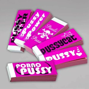 Pink Pussy, Filtertips, Heftchen mit 35 Tips