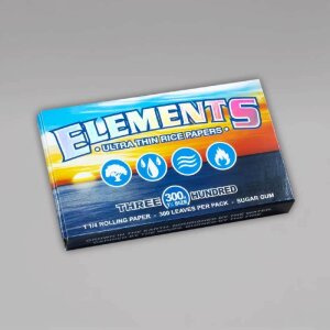 Elements 300, 1 1/4 Ultra Thin Papes, Heftchen à...