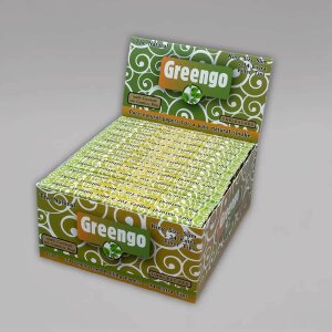 Greengo Unbleached, King Size Slim Papers mit Filtertips,...