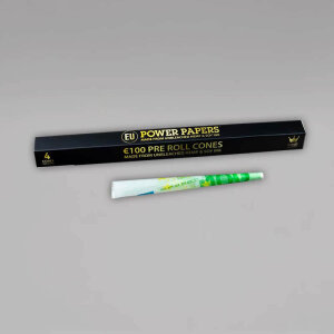 Power Papers, 100 EURO, King Size Cones, 110 mm, 4 Stück