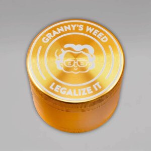 Grannys Weed Grinder, 4-teilig, 55 mm, verschiedene Farben