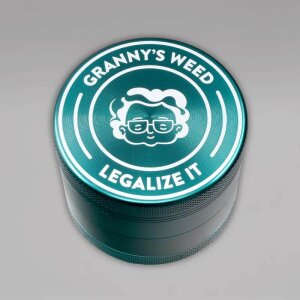 Grannys Weed Grinder, 4-teilig, 55 mm, verschiedene Farben