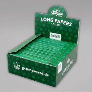 Grannys Weed Hanf Organic Extra Slim Longpaper inkl. Tips