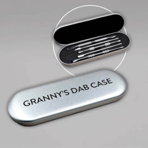Grannys Weed Dab Case, 5 Dabber im Set