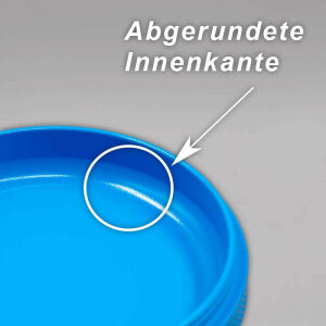 Drehmoment Grinder, Keramik beschichtet, 4-teilig, 63 mm, Blau