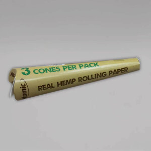 Atomic Cones Natur, 110 mm, Real Hemp Paper