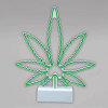 Neon-Leuchte, Cannabis Leaf
