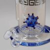Blaze Glass Virus Ball, Ölbong, 24 cm, 14,5er, blau
