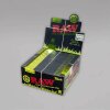 RAW Black Green Organic Hemp King Size Slim Longpaper, Box mit 50 Heftchen