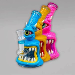 Monster Perkolator Glasbong, 16 cm, 14,5er