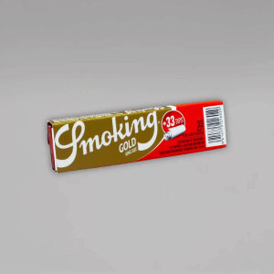 Smoking Gold King Size Slim Longpaper mit Tips, Heftchen...
