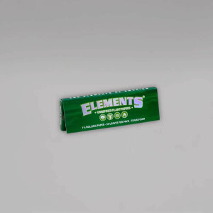 Elements Green 1 1/4 Size Papers, Heftchen à 50...