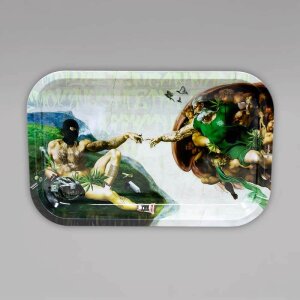 The Creation of Adam Rolling Tray, 27,5 x 17,5 cm