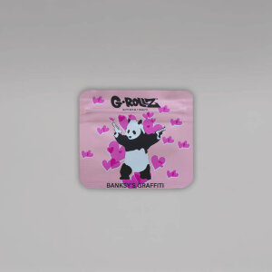 G-Rollz Smellproof Bag, Panda Gunnin, 70 x 60 mm
