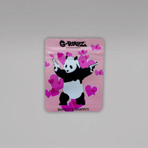 G-Rollz Smellproof Bag, Panda Gunnin, 65 x 85 mm