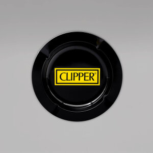 Aschenbecher Clipper Logo, Metall