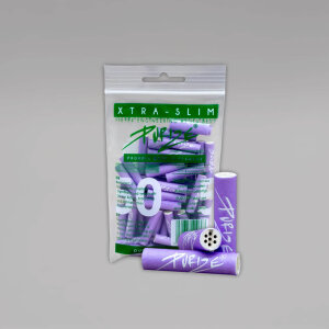 PURIZE Aktivkohlefilter, XTRA Slim, Lilac, 5,9 mm