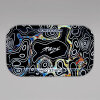 PURIZE Rolling Tray Dark Sketch, Metall, 27 x 16 cm